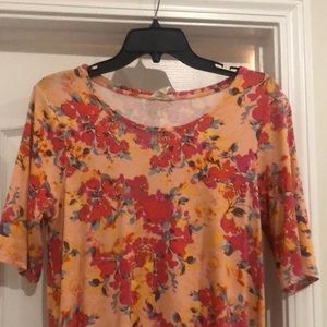 Floral design, T-shirt dress